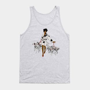 Naomi Campbell and Dalmatians Tank Top